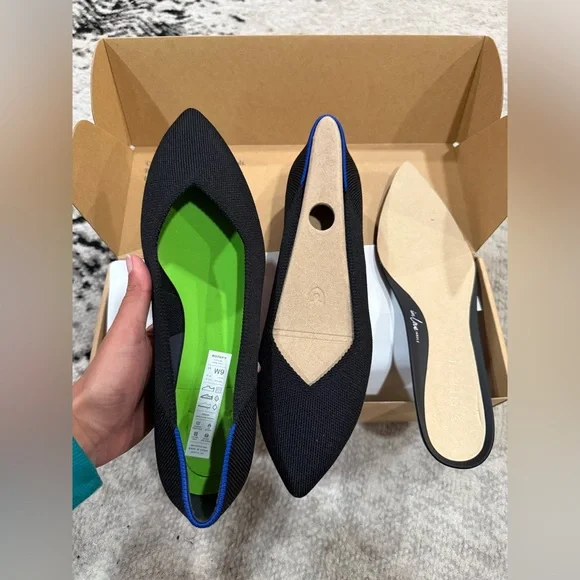 New in box! Rothy’s The High Point in Black size 9 - Picture 13 of 16